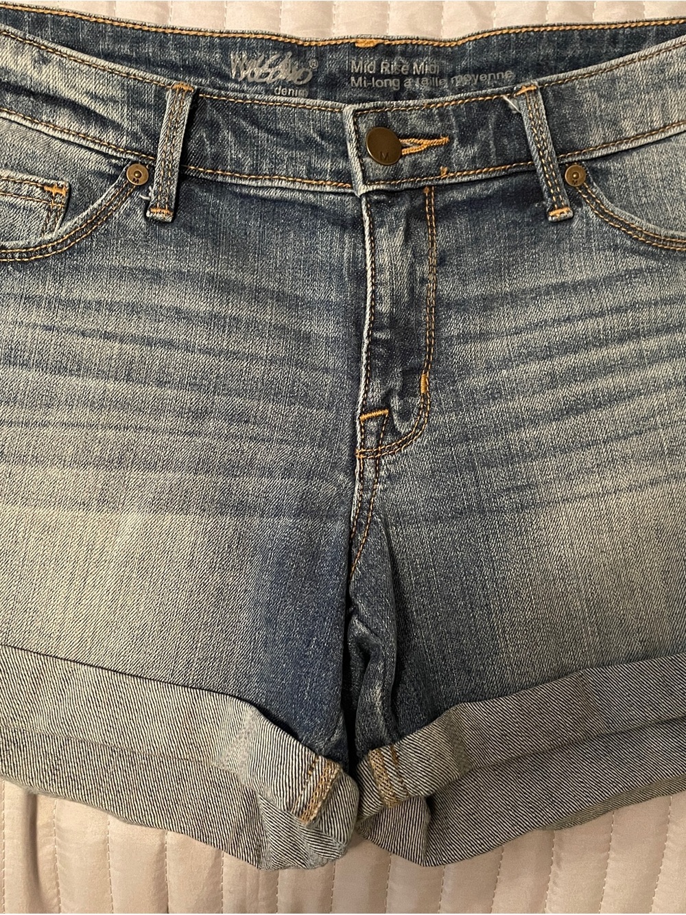 Mossimo Supply Co. Light Blue Denim Jean Shorts